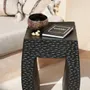 Stools - The Montano Stool - Black - BAZAR BIZAR LIVING