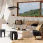 Stools - The Montano Stool - Black - BAZAR BIZAR LIVING