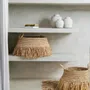 Baskets - The Raffia Deluxe Baskets - Natural - Medium - BAZAR BIZAR LIVING