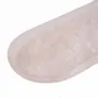 Everyday plates - The Resin Oval Plate - Pink White - BAZAR BIZAR LIVING