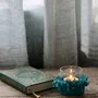 Candlesticks and candle holders - The Oh My Gee Candle Holder - Aqua - S - BAZAR BIZAR LIVING