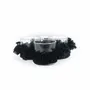 Candlesticks and candle holders - The Oh My Gee Candle Holder - Black Velvet - S - BAZAR BIZAR LIVING