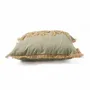 Cushions - The Tropical Breeze Cushion Cover - Forest Green - BAZAR BIZAR LIVING