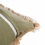 Cushions - The Tropical Breeze Cushion Cover - Forest Green - BAZAR BIZAR LIVING