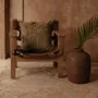 Cushions - The Tropical Breeze Cushion Cover - Forest Green - BAZAR BIZAR LIVING
