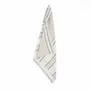 Napkins - The Provence Napkin - Natural Black White - 45x45 - BAZAR BIZAR LIVING