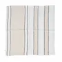 Napkins - The Provence Napkin - Natural Black White - 45x45 - BAZAR BIZAR LIVING