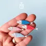 Brooches - Sardine Wooden Pin - PINTONIK