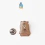 Broches - Beaver Wooden Pin - PINTONIK
