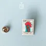 Broches - France Rooster Stamp Pin - PINTONIK