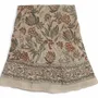 Linge de table textile - Nappe ronde en lin à imprimé Parrot, coloris Pêche Poudrée - CHAMOIS