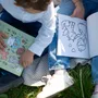 Children's arts and crafts - Let's Color - Kawaii Coloring Books - SASSI