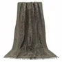 Throw blankets - Blanket in Boiled Wool - CHAMOIS