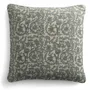 Fabric cushions - Linen Cushion with Pondicherry Print - CHAMOIS