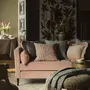 Fabric cushions - Linen Cushion with Pondicherry Print - CHAMOIS