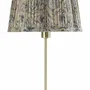 Desk lamps - Lampshade Scallop in Beige and Blue - CHAMOIS