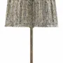 Desk lamps - Lampshade Scallop in Beige and Blue - CHAMOIS