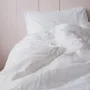 Beds - seersucker duvet cover - white - OTTOMANIA