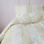 Lits - housse de couette, rayée jaune moutarde - OTTOMANIA