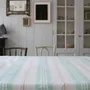 Autres décorations de Noël - nappe rayée - blanc-vert frais - OTTOMANIA