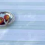 Other Christmas decorations - striped tablecloth - white-pistachio green - OTTOMANIA
