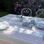 Autres décorations de Noël - nappe avec frange rouge cerise - OTTOMANIA