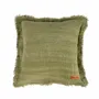 Coussins - La Housse de Coussin Jungle Fringe - Verte - BAZAR BIZAR LIVING