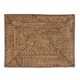Sets de table - Set De Table Rectangulaire Colonial - Brun Naturel - BAZAR BIZAR LIVING