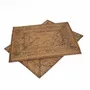 Sets de table - Set De Table Rectangulaire Colonial - Brun Naturel - BAZAR BIZAR LIVING