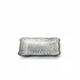 Everyday plates - The Lotus Ice Square Plate - Grey Brown - M - BAZAR BIZAR LIVING