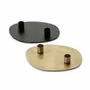 Candlesticks and candle holders - The Glowpad Candle Holder - Gold - M - BAZAR BIZAR LIVING