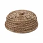 Platter and bowls - The Rattan Food Cover - Natural Brown - L - BAZAR BIZAR LIVING