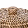 Platter and bowls - The Rattan Food Cover - Natural Brown - L - BAZAR BIZAR LIVING