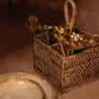Storage boxes - The Rattan Cutlery Caddy N°4 - Natural Brown - BAZAR BIZAR LIVING