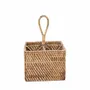 Storage boxes - The Rattan Cutlery Caddy N°4 - Natural Brown - BAZAR BIZAR LIVING