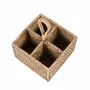 Storage boxes - The Rattan Cutlery Caddy N°4 - Natural Brown - BAZAR BIZAR LIVING