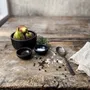 Plats et saladiers - Le Burned Bol Cylindrique - Noir - S - BAZAR BIZAR LIVING
