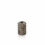 Candlesticks and candle holders - The Travertine Ripple Taper Candle Holder - Grey - S - BAZAR BIZAR LIVING
