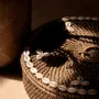 Caskets and boxes - The Rattan Compartment Basket - Natural Brown - BAZAR BIZAR LIVING