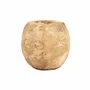 Candlesticks and candle holders - The Cavestone Candle Holder - Cream - BAZAR BIZAR LIVING