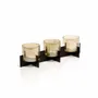 Bougeoirs et photophores  - Le Bougeoir Trio Noir - Noir - BAZAR BIZAR LIVING
