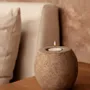 Bougeoirs et photophores  - Le Bougeoir Cavestone - Marron - BAZAR BIZAR LIVING