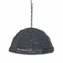 Blinds - The Wooden Bead Dome Pendant - Black - BAZAR BIZAR LIVING