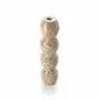 Bougeoirs et photophores  - Le Bougeoir Travertine Totem Taper - Beige - L - BAZAR BIZAR LIVING