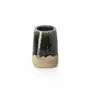 Flower pots - The Moss Conical Planter - Concrete Green - M - BAZAR BIZAR LIVING