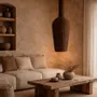 Abat-jours - La Suspension Amphora - Noyer Foncé - XXL - BAZAR BIZAR LIVING