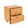 Night tables - The Eclipse Nightstand - Natural - BAZAR BIZAR LIVING