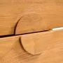 Night tables - The Eclipse Nightstand - Natural - BAZAR BIZAR LIVING