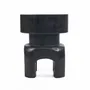 Stools - The Squat Spot Stool - Black - BAZAR BIZAR LIVING