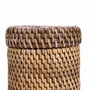 Caskets and boxes - The Rattan Canister - Natural Brown - BAZAR BIZAR LIVING